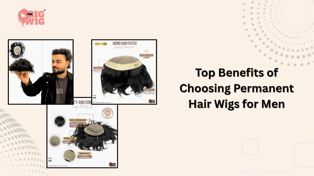 permanent hair wigs for men