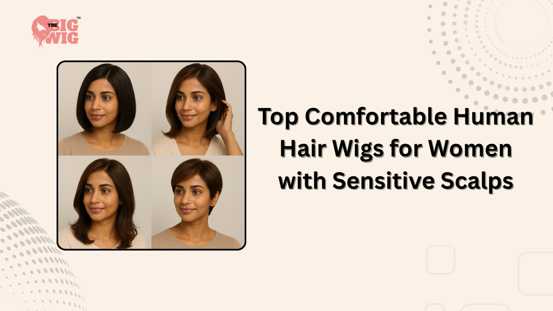 Human hair wig for women, wig for women