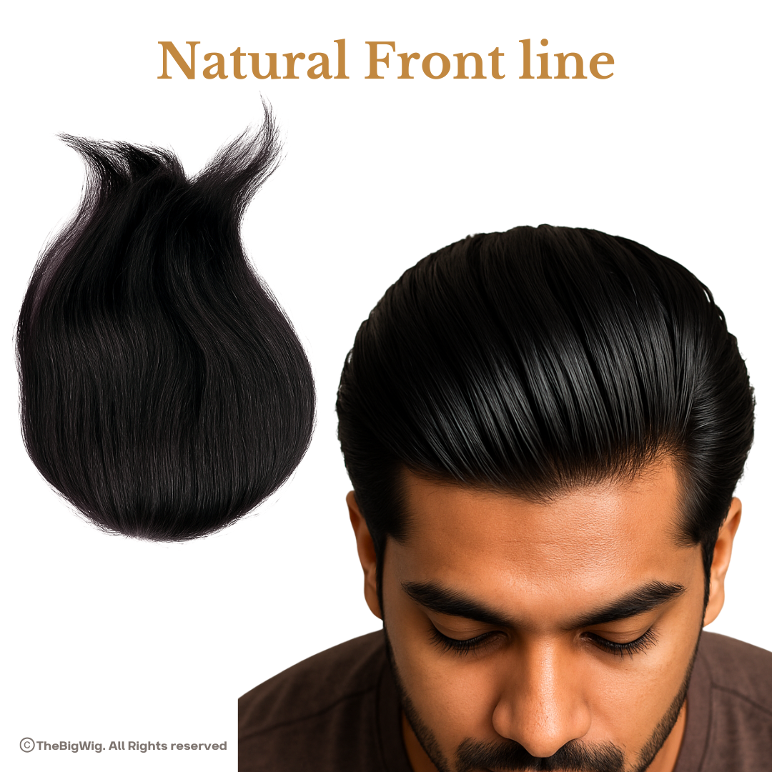 Frontline Hair Patch | 100% Original Human hair patch