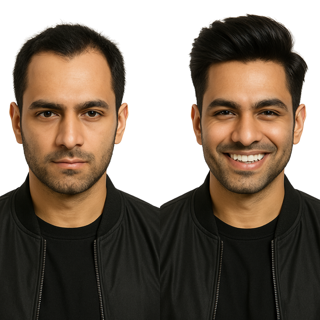 Premium Frontline Hair Patch | 100% Original Human hair patch