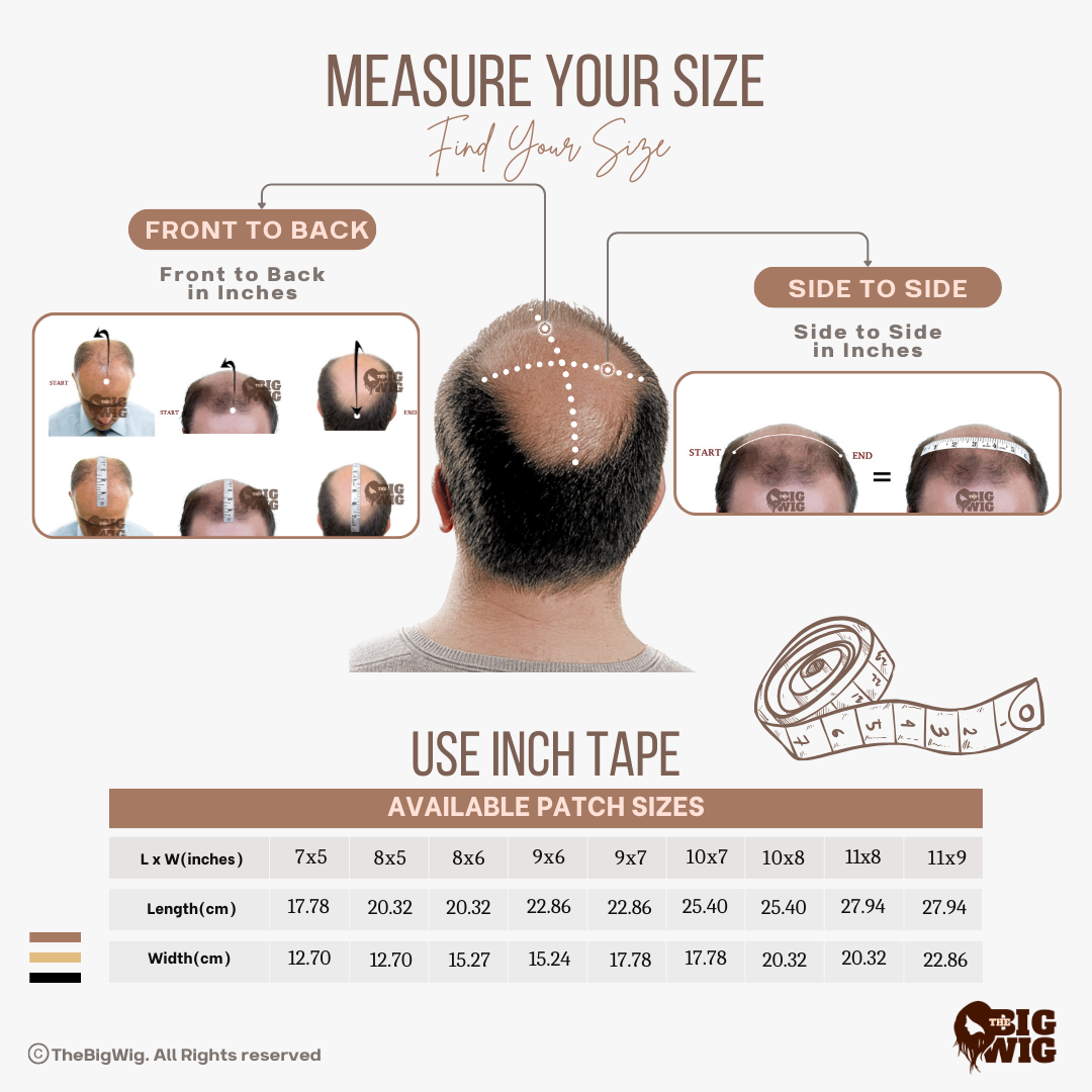 Alpha Monofilament Hair Patch – Superior Quality and Natural Appearance