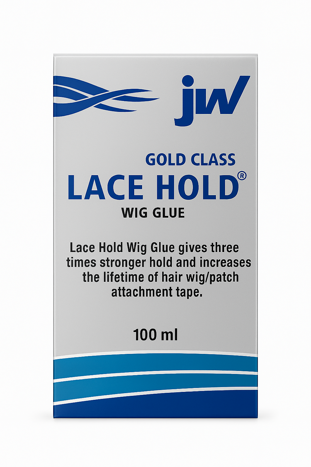 Hypoallergenic gold class hair patch glue with brush applicator