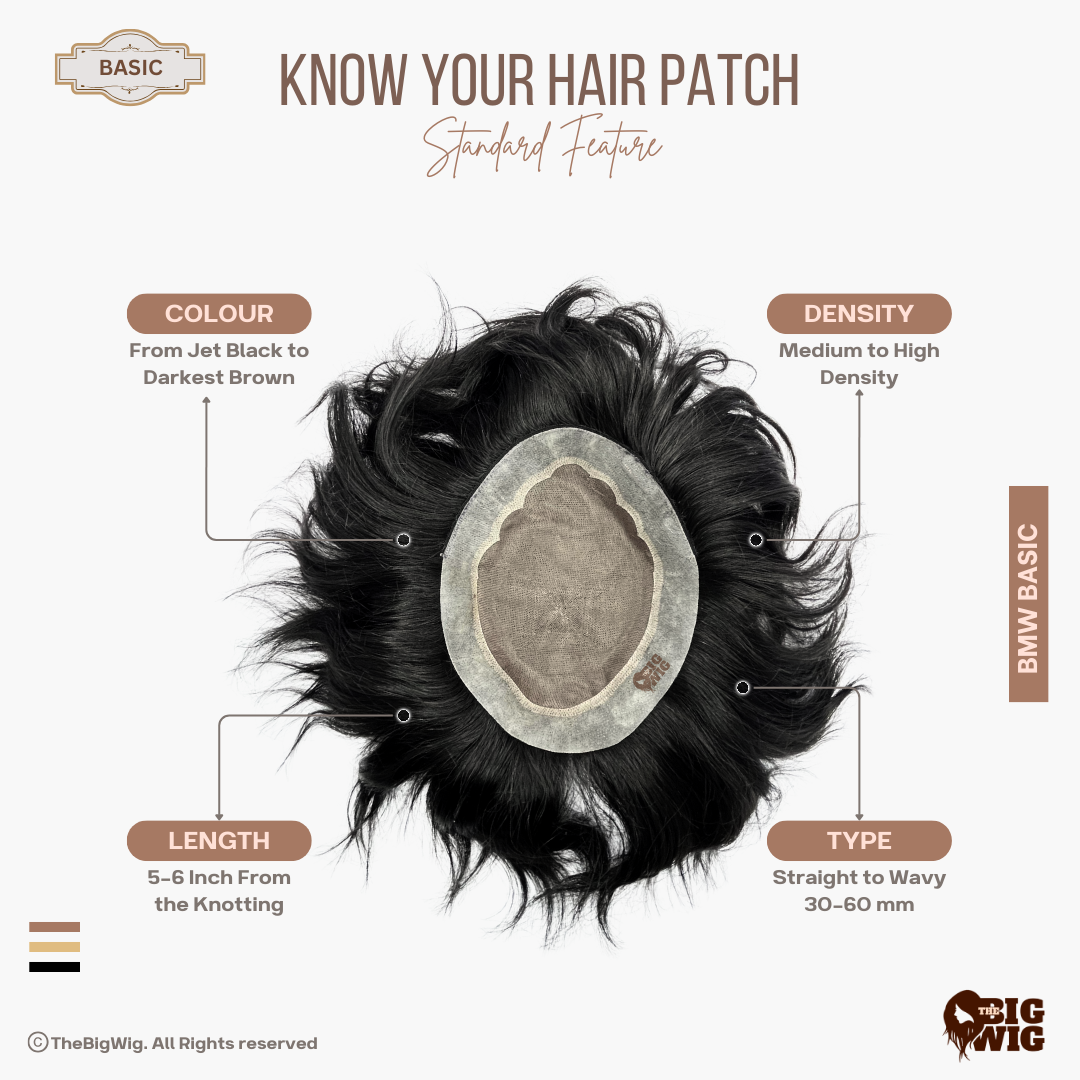 BMW Hair patch