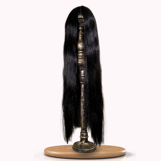 Inverted U 28" Bio Fiber Hair Wig for Female Cancer Patient