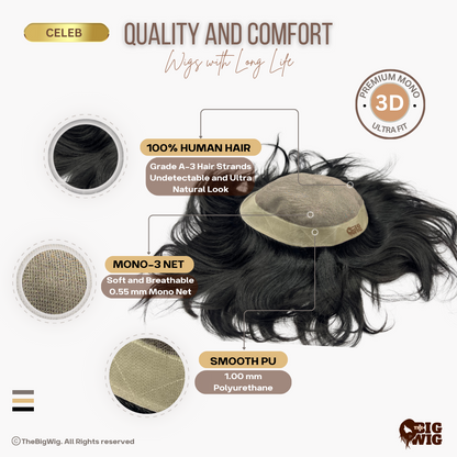 Premium Monofilament Hair Patch – Ultimate Quality and Realism