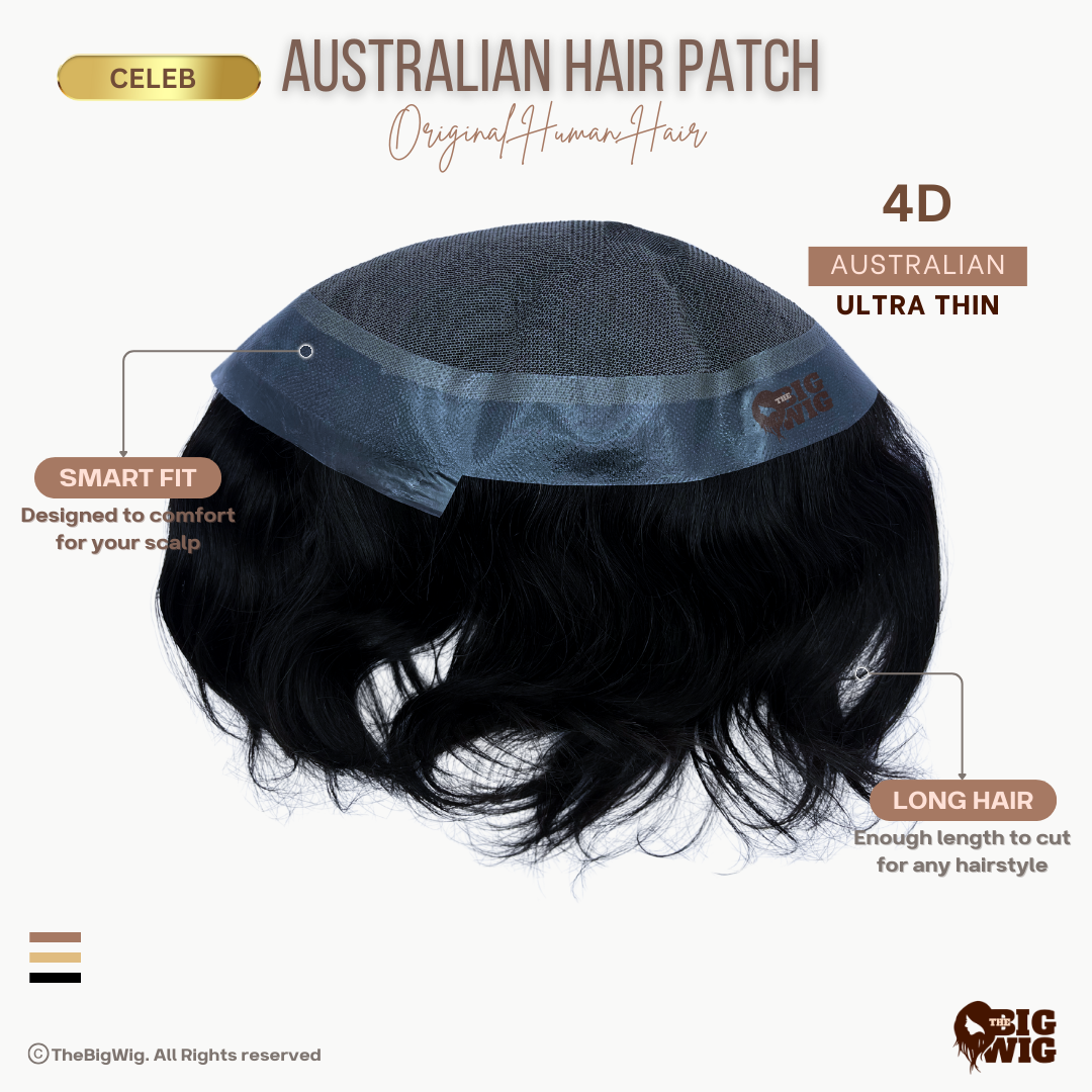 Celeb Australian Hair Patch, Frontline Hair Patch