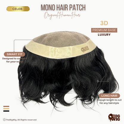 Premium Monofilament Hair Patch – Ultimate Quality and Realism