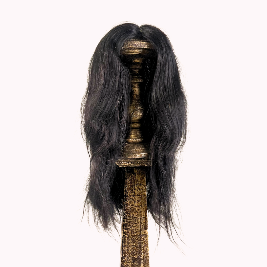Human Hair 24" Chemo Wig for Cancer Patients