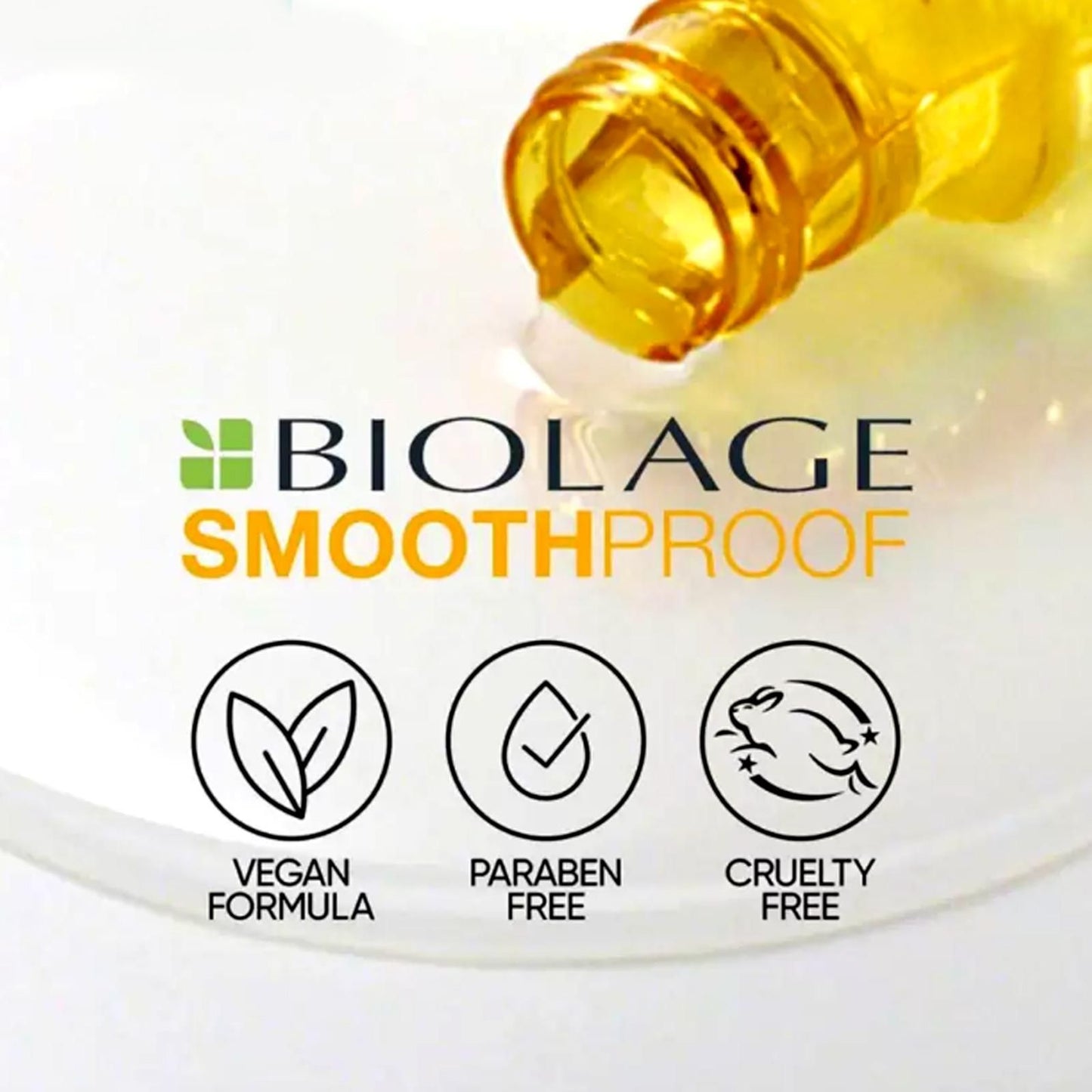 BIOLAGE SMOOTHPROOF 6-in-1 Hair Serum for Frizzy Hair, Vegan & No Added Parabens  (Pack of 2)