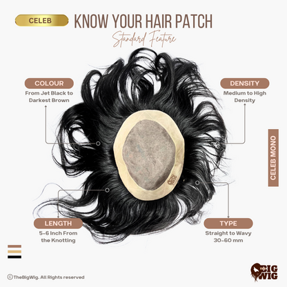 Premium Monofilament Hair Patch – Ultimate Quality and Realism