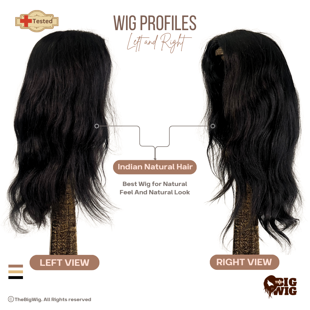 Wig For Cancer Patient Human Hair Wig for Chemotherapy Patient