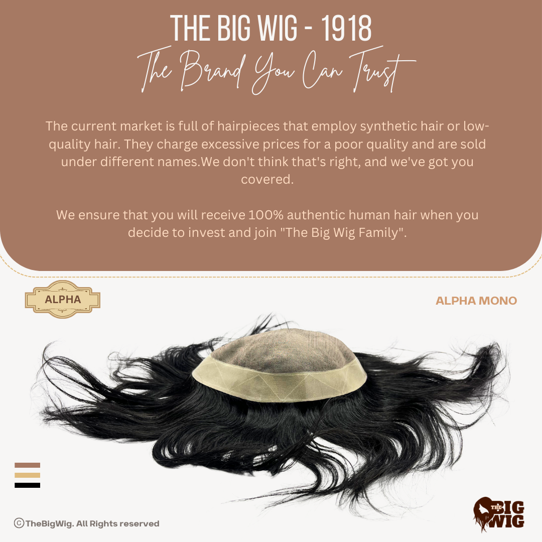 Alpha Monofilament Hair Patch – Superior Quality and Natural Appearance