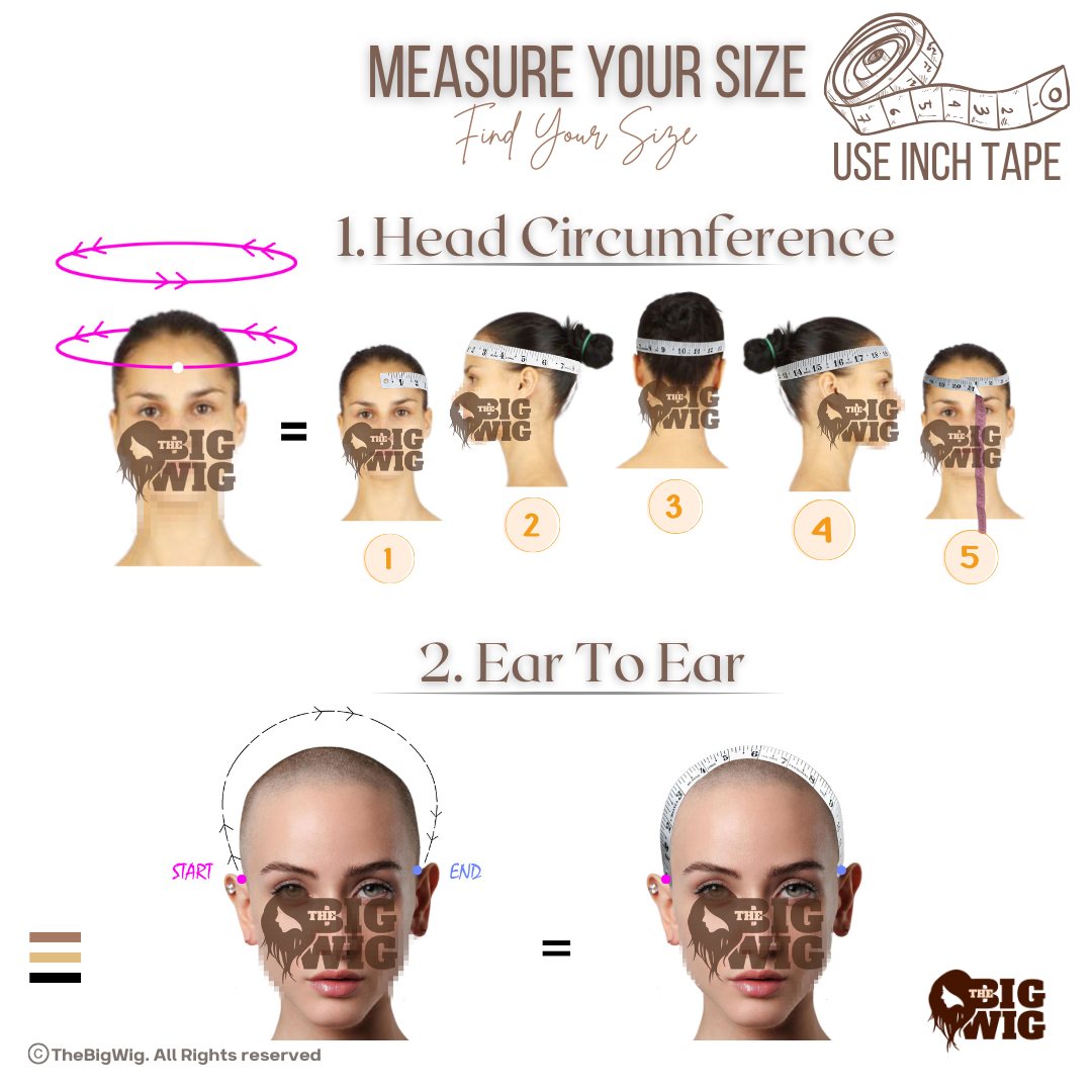 Human Hair Chemo Wig - The Big Wig