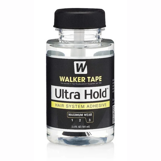 Walker ultra hold hair system glue 101ml – waterproof clear adhesive