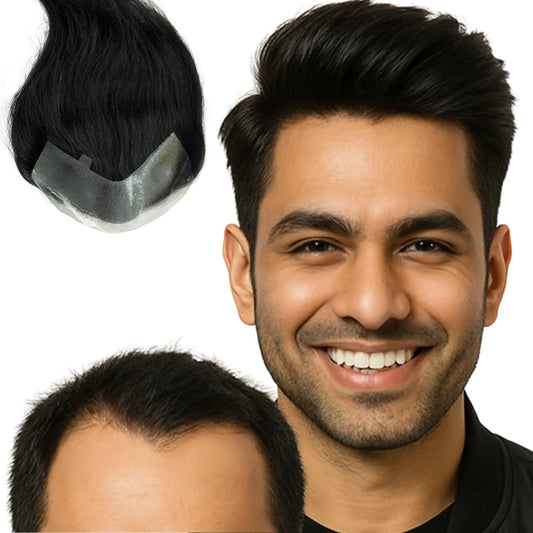 Premium Frontline Hair Patch | 100% Original Human hair patch