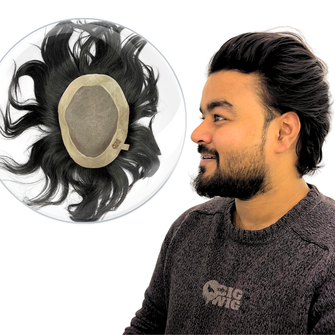 Basic Monofilament Hair Patch – Affordable Quality and Natural Look