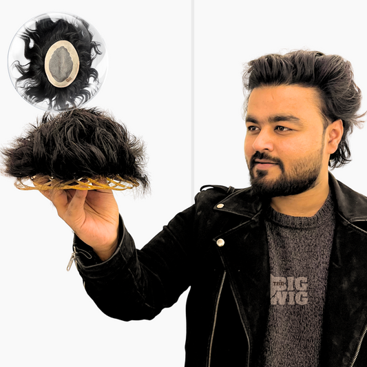 USA Celeb Men’s Patch – Premium 100% Human Hair Toupee