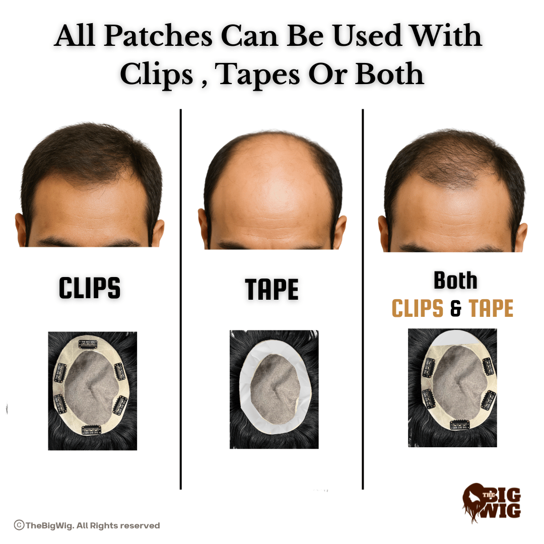 how to wear hair patch